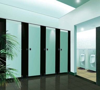 Vách ngăn vệ sinh compact 